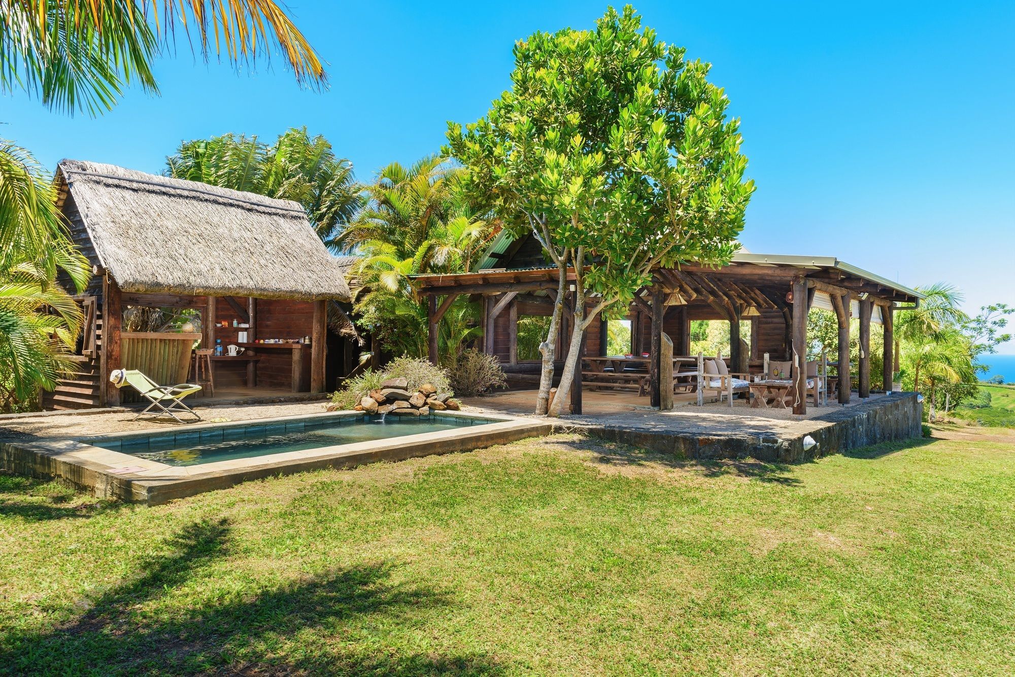 Hotel La Vieille Cheminee Chamarel Esterno foto